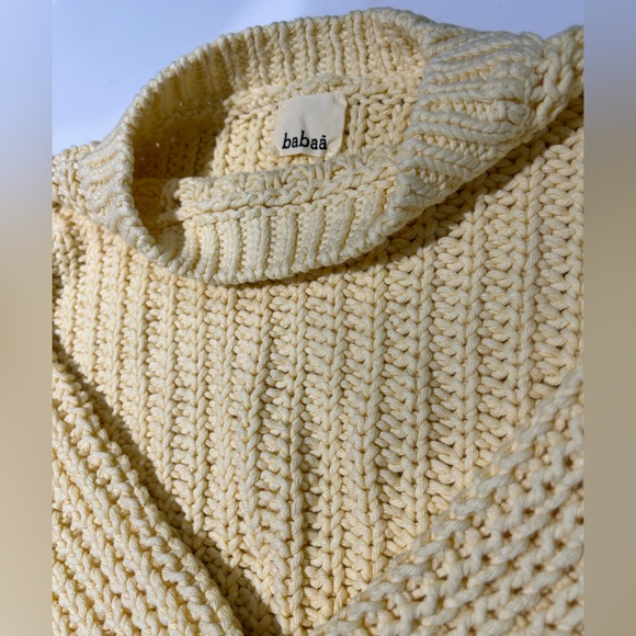 Babaa No. 18 jumper - (sold out) pale yellow UNWORN - Picture 3 of 4